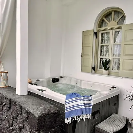 Luxury Vacation Irene With Private Juccuzi סנטוריני